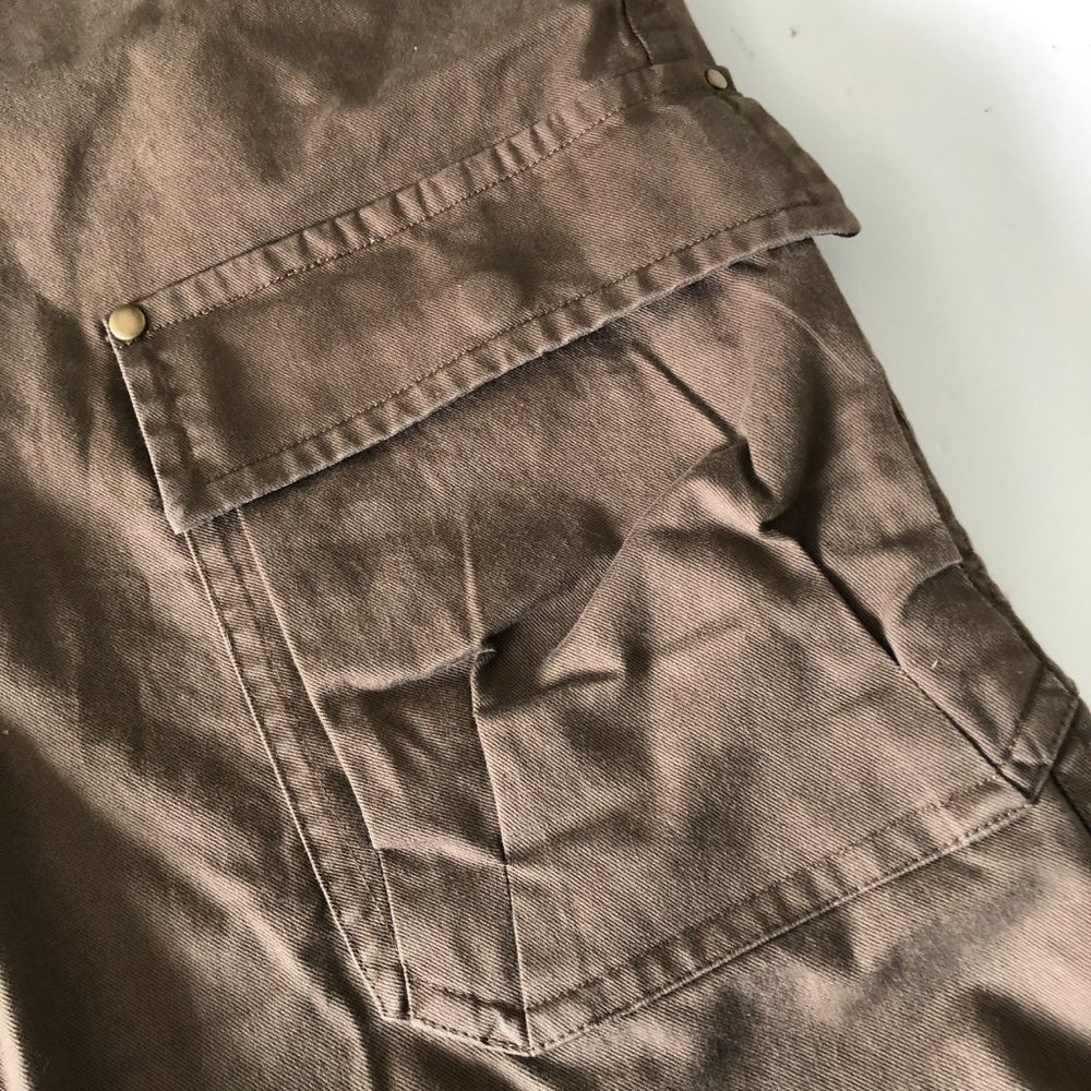 TRINA TURK Pinot Noir Cargo Pant Olive/Kahki Sz 12 - Picture 6 of 9